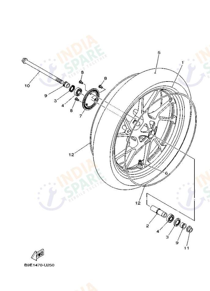 FRONT WHEEL